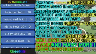 Mini militia 4.2.8 mod menu