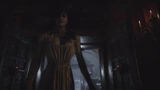 Chromatica II into 911 but it's the Tall Vampire Lady from Resident Evil (Lady Dimitrescu)