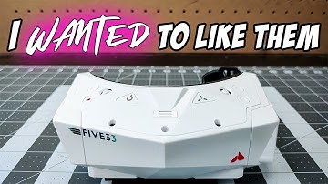 These FPV drone goggles ALMOST had me // Orqa FPV.One Race by Five33 // BaconNinjaFPV