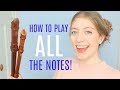 How to play all the notes on the recorder  team recorder