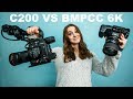 Canon C200 vs BMPCC 6K Cinema Camera