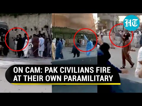 Imran supporters open fire at Pak paramilitary; Frontier Corps base attacked in Peshawar | Watch