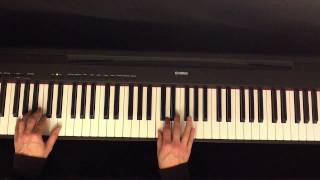 Video thumbnail of "Blessed Be Your Name (G) Piano Worship Tutorial"