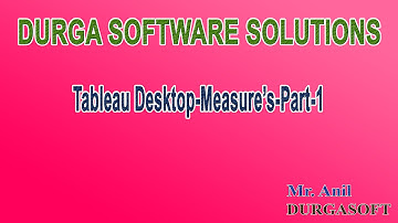 Tableau Desktop Measure