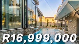 Touring a R16,999,000 MODERN ENTERTAINERS HOME in Waterfall Country Estate | Luxury Home Tour