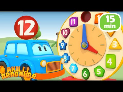 Çizgi film Akıllı Arabalar - Bebekler için sayılar - Oyuncak arabalar sayıları öğreniyor