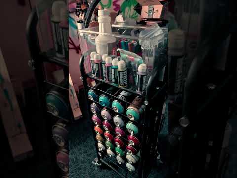 Upgrading my spray paint cart