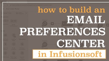 How to Build an Email Preferences Center in Infusionsoft [UPDATED] | Monkeypod Marketing