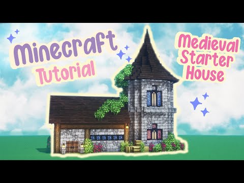 Minecraft: Medieval Starter House (aka Techno's House) ✨ Tutorial