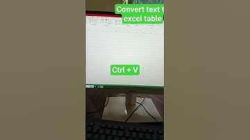 Convert text to the table | text to Excel| microsoft excel @TecknoAIS #Excel #text #Tricks
