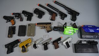 SPY or Hitman style used Toy Guns - Glock26 Airsoft - FMG9 Nerf Gun - Realistic Toy Gun Collection screenshot 5