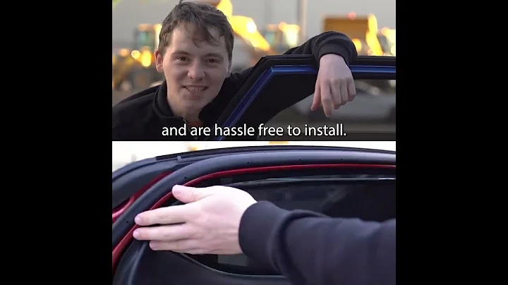 Custom Car Side Magnetic Window Sunshade Curtain