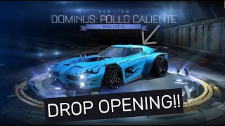 Drop opening in Rocket League