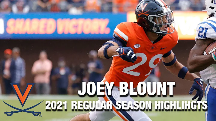 Joey Blount 2021 Regular Season Highlights | Virginia DB