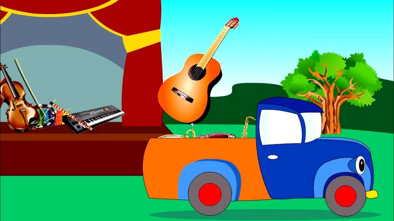 Аудиосказки грузовичок. Видеоролик для детей про грузовик.
