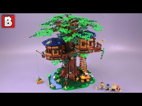 LEGO Ideas Tree House Review! Set 21318
