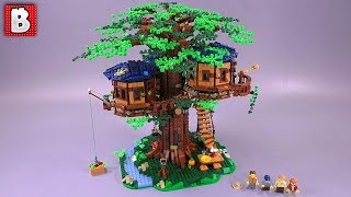 LEGO Ideas Tree House Review! Set 21318