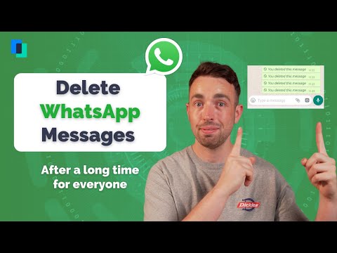 Видео: Ярилцагчаас WhatsApp дээрх мессежийг хэрхэн устгах, үүнд юу хэрэгтэй вэ