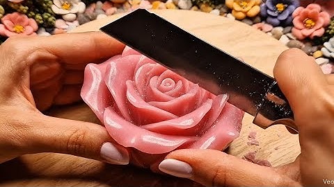 🧼 Oddly Satisfying AI ASMR: Cutting Soap Collection ✨