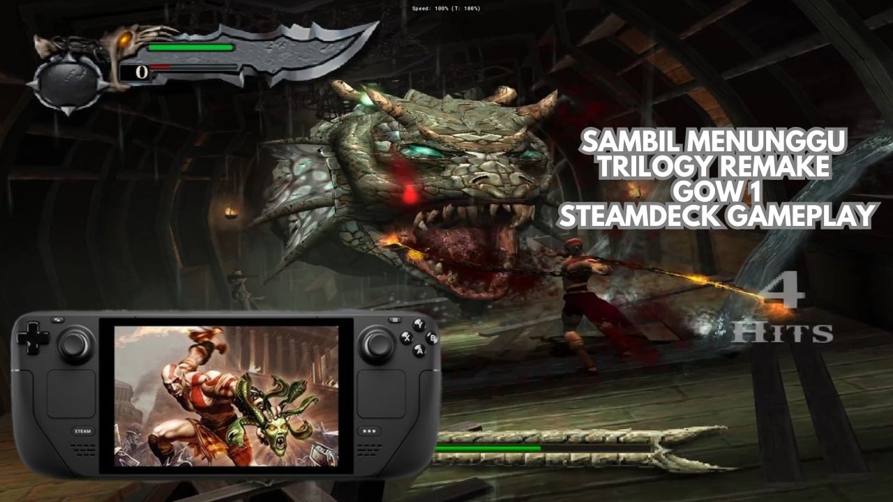 SAMBIL MENUNGGU TRILOGY REMAKE - GOW 1 INDONESIA GAMEPLAY #1 #DIFFICULT #HARD