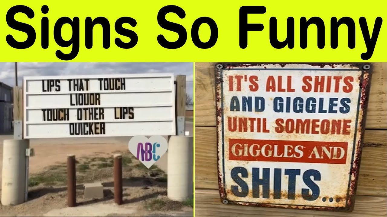 Signs So Funny You Can’t Believe They’re Real – Ultimate Laugh Challenge! || Happy Panda
