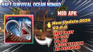 Raft Survival Ocean Nomad v2.0.0 Mod Apk Free Craft No Ads New Update 2024 screenshot 4