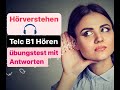 Telc B1 Hören Übungtest #hörenb1 #hören #telc #b1