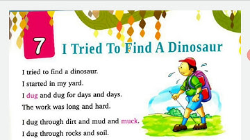 i tried find a dinosaur