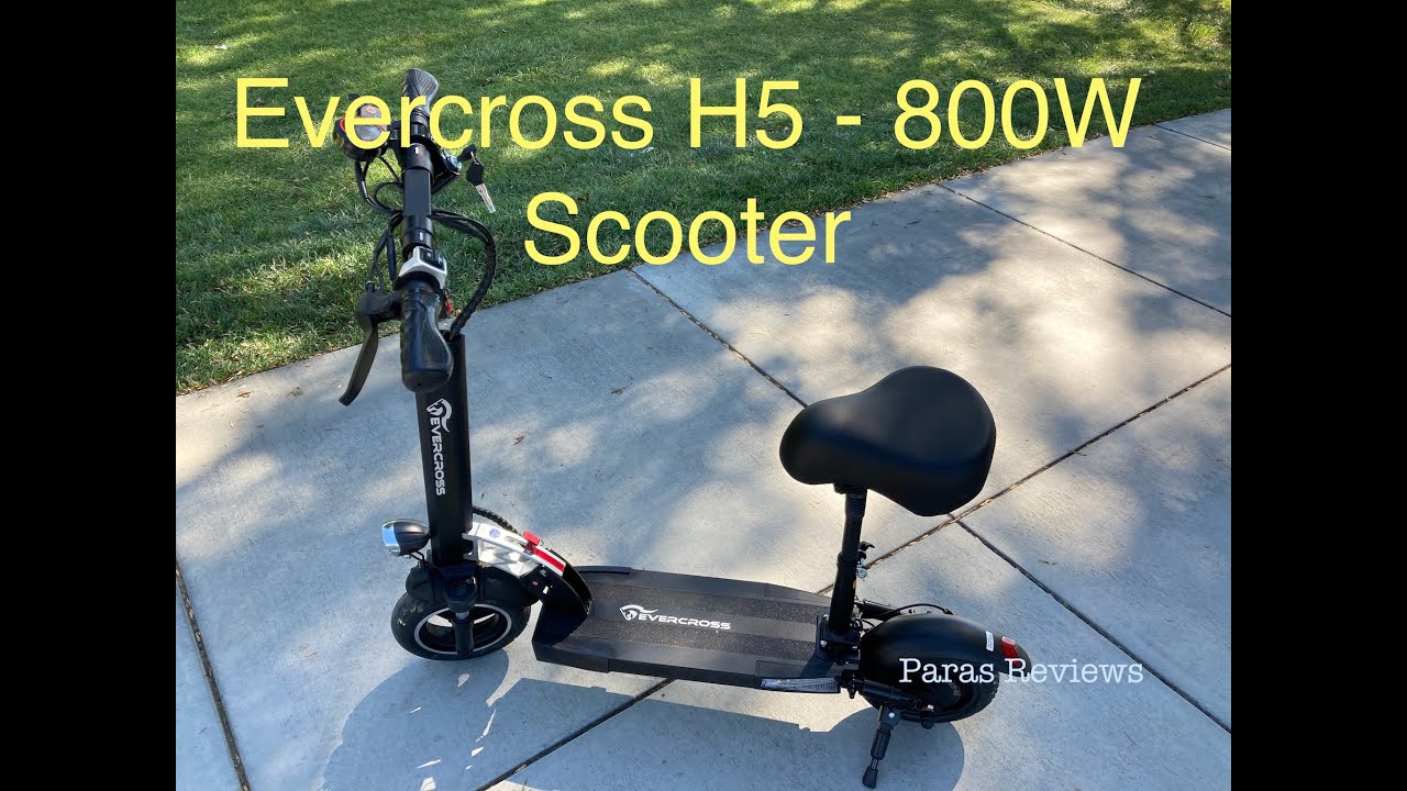 Evercross H5 800W Electric Scooter for Adults YouTube