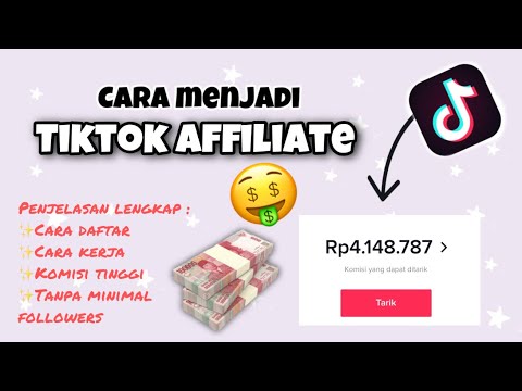 CARA MENGHASILKAN UANG DARI TIKTOK TANPA UNDANG TEMAN | TIKTOK AFFILIATE TERBARU