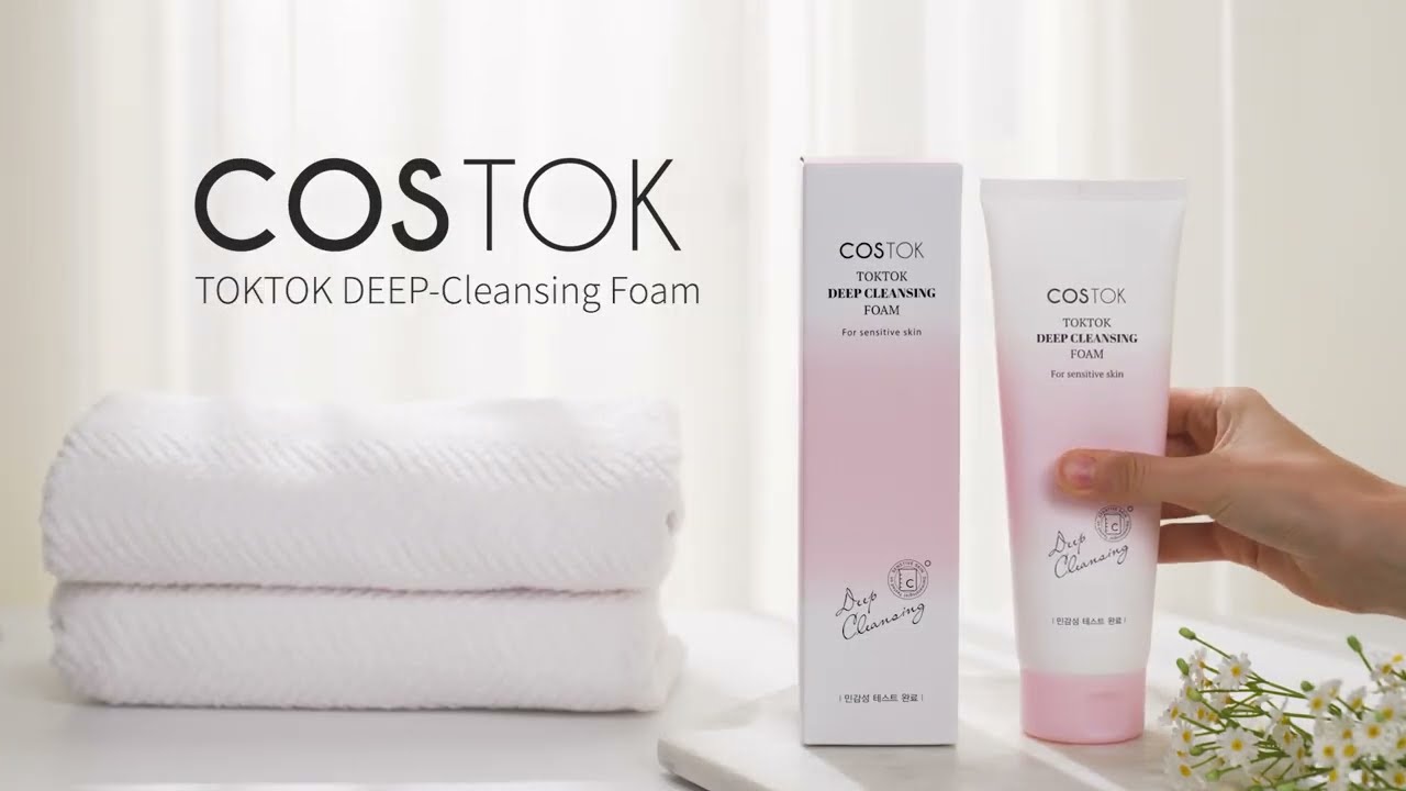 Beauty Secret for Moisturize Skin | Costok TokTok Deep Cleansing Foam