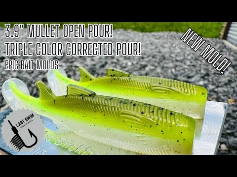 Triple Color 3.9 Open Pour Mullet