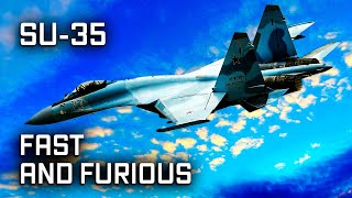 Su35: a guest from the future. The fastest and the most maneuverable fighter of the Air Force