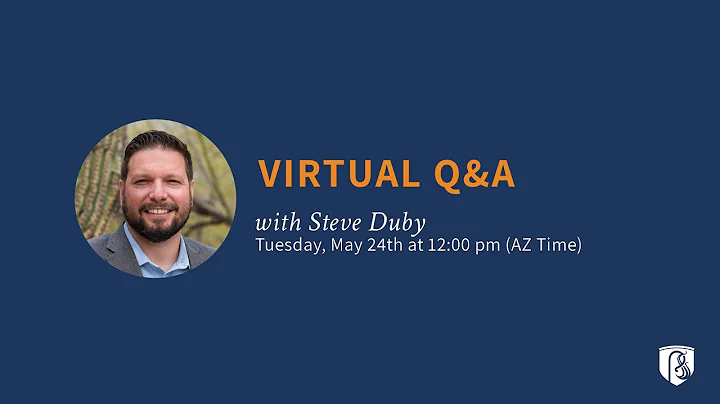 Virtual Faculty Q & A | Dr. Steve Duby