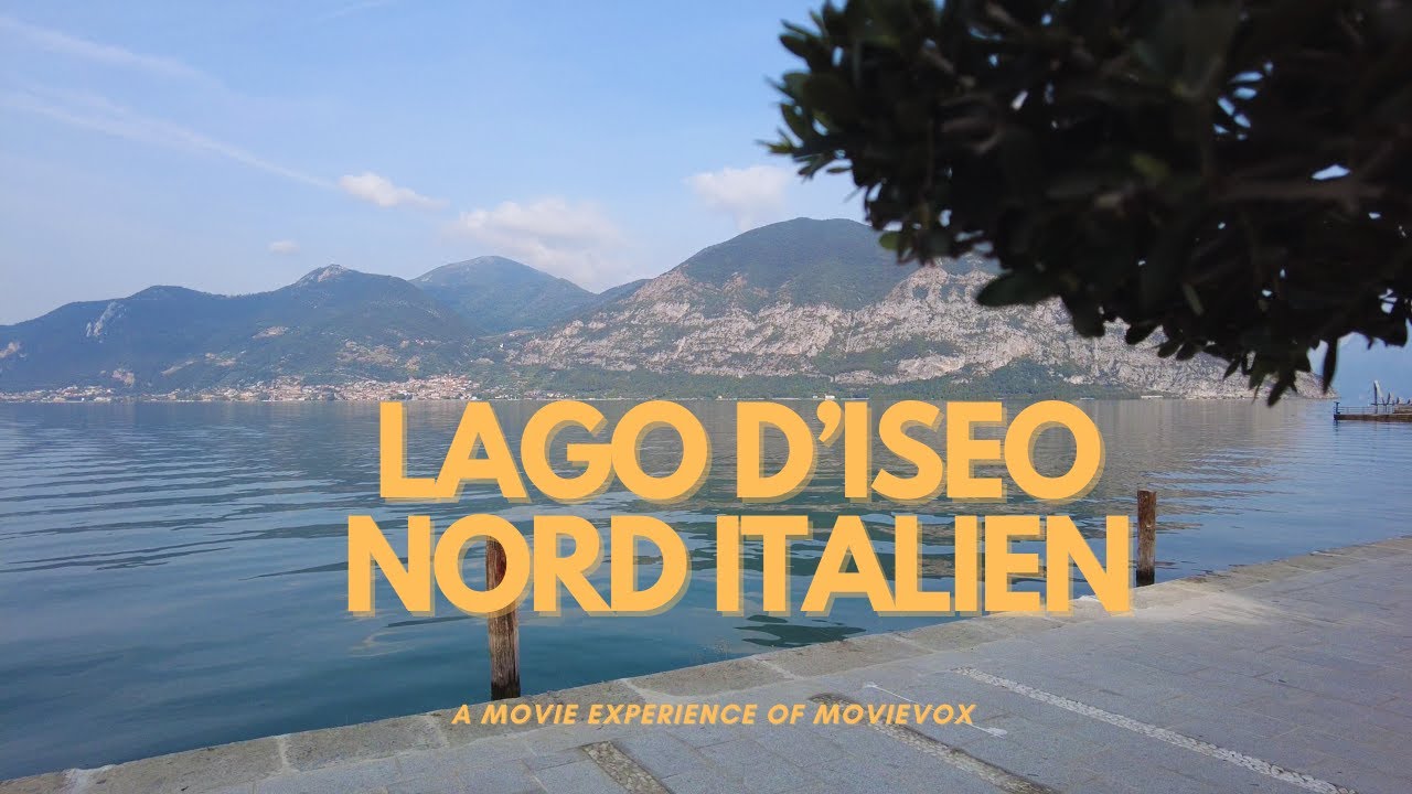 Mit den Wohnmobil nach  Italien Lago d'Iseo: Perfekt als Wohnmobil  Get away