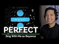 Perfect duet male part only  karaoke  ed sheeran ft beyonce