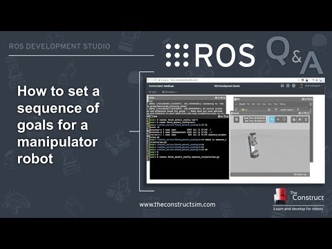 [ROS Q&A] 138 - How to set a sequence of goals in MoveIt for a manipulator?