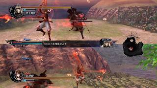 Hideyoshi & Yukimura Co-op COMBO #2 - Sengoku BASARA 4 Sumeragi