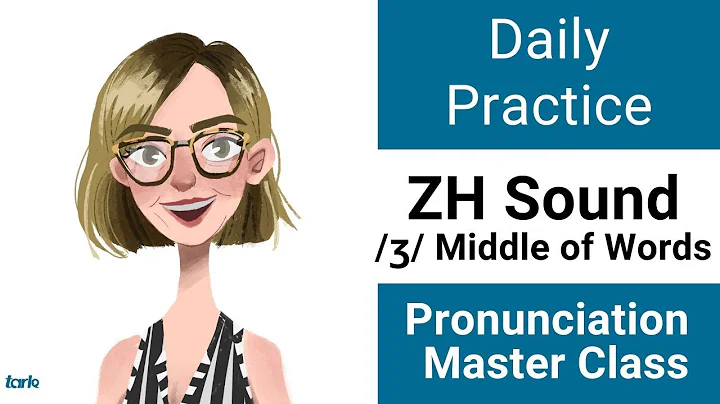 ZH Sound MIDDLE of Words /ʒ/ Daily Shadowing Pronunciation Practice American English Consonant Sound