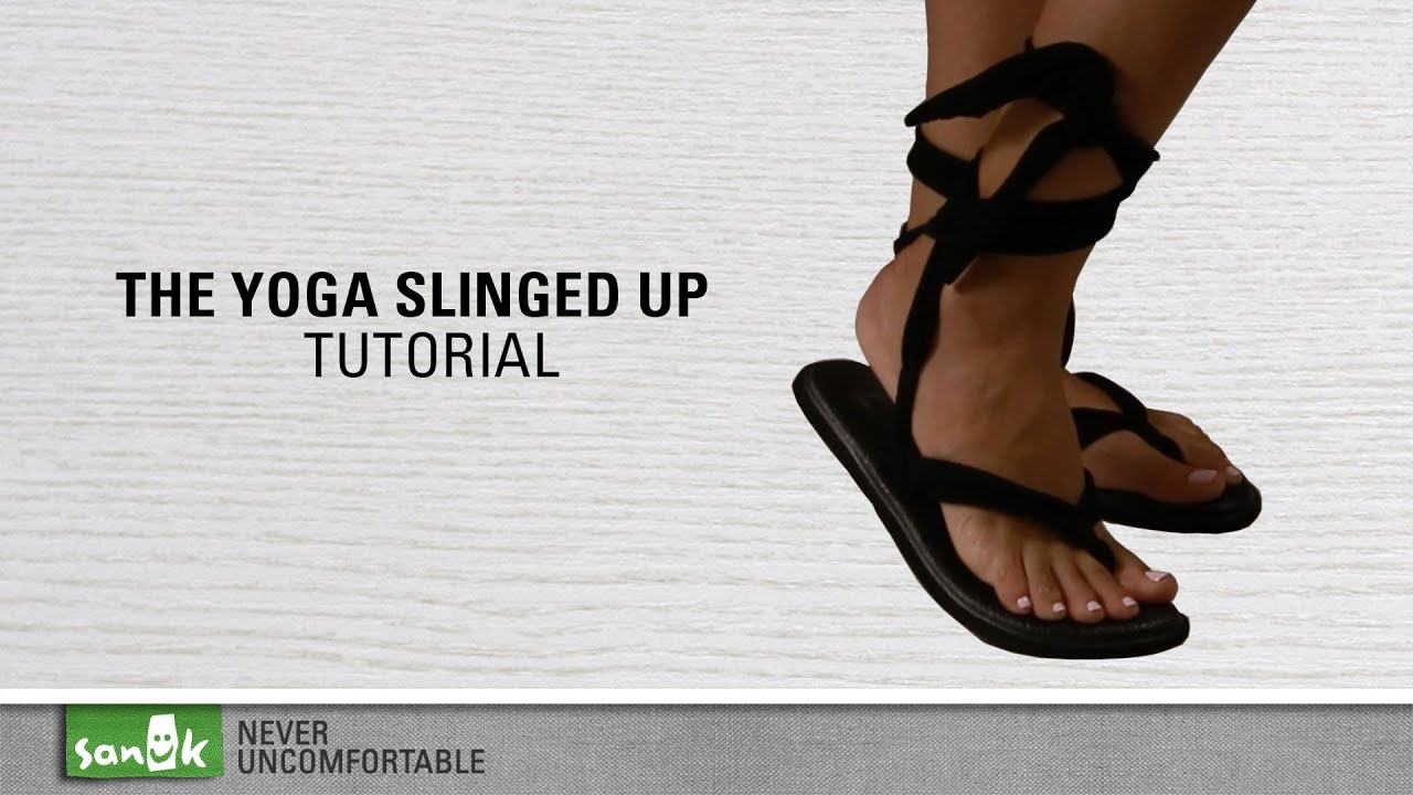 different ways to wear sanuk yoga sling
