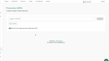 C2PA Imatag AFP Demo