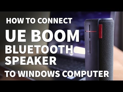 How to Pair UE Boom to Windows PC – Connect UE Boom Bluetooth Speaker Wirelessly