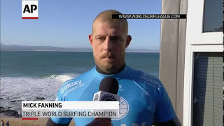 Surfer Fights Off Shark During Competition