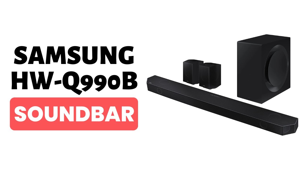 SAMSUNG HWQ990B/ZA 11.1.4ch Soundbar w/ Wireless Dolby Atmos / DTSX
