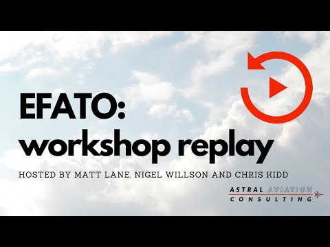 EFATO: Workshop replay