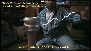 microBrute DRSSTC Tesla Coil Kit