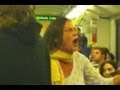 Racist Lady On Train  - Australia 2013