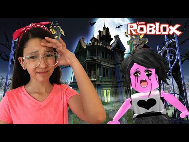 Roblox - SOZINHA NA MANSÃO ASSOMBRADA (Mansion Halloween)