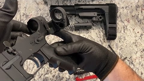 Sylvan Arms SA5 Pro Folding Stock Adapter - Install