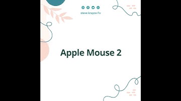 Apple Mouse 2 click